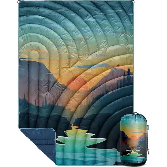 Outdoor Camping Puffy Blanket