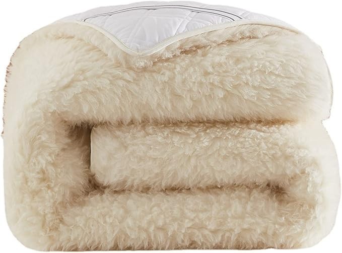 Thicken Warm Wool Bed Pad factory